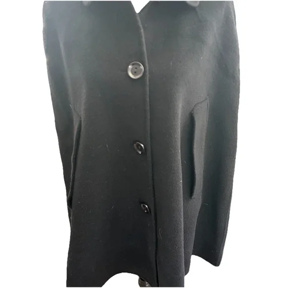 Leon Max Limited Edition Cape Coat Poncho OS Button Collar Easton Studio England - Picture 2 of 10